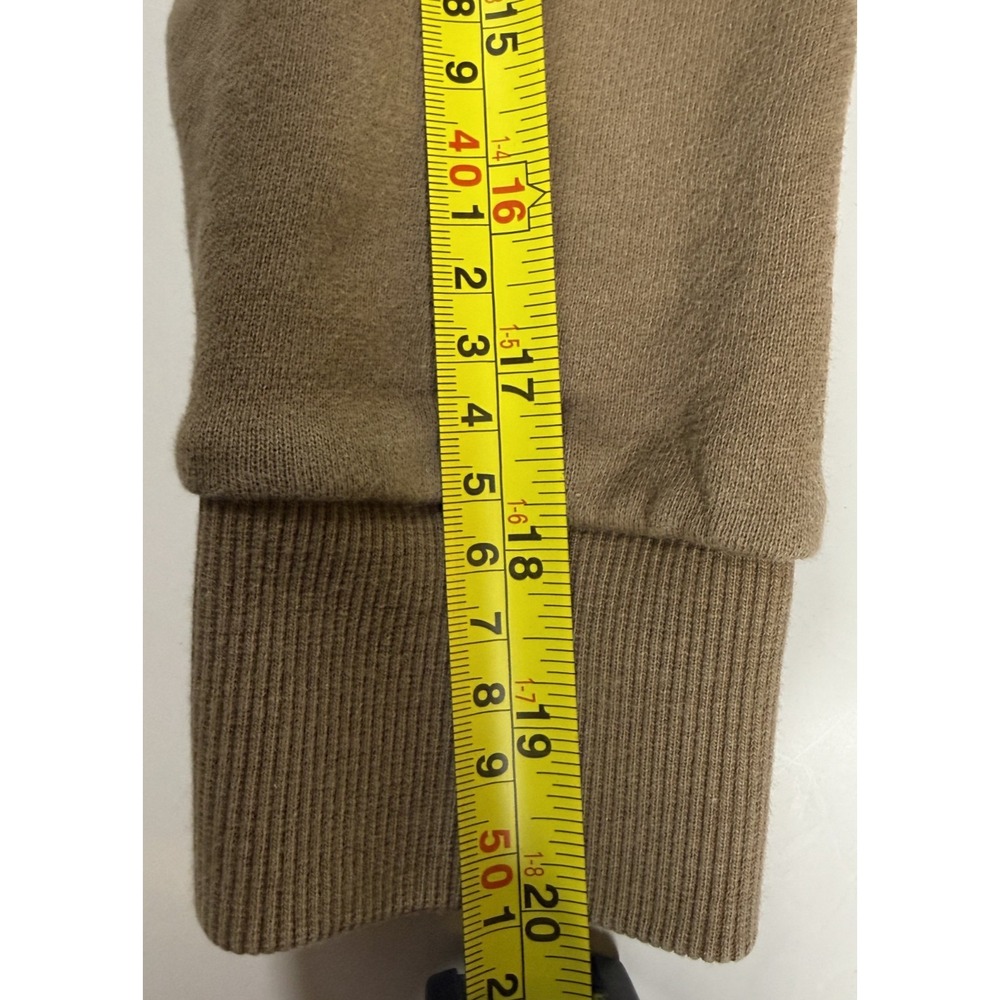 DHNA Cropped Wolves Forever Hoodie Women's Size XS Brown - Picture 13 of 13